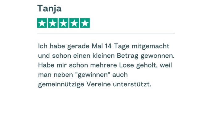 Trustpilot Bewertung Tanja